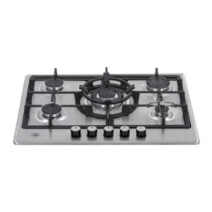 Zoom Piano cottura La Germania P705CLAGXV a gas 70 cm. 5 fuochi inox con griglia in ghisa