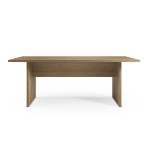 Zoom Tavolo rettangolare fisso Loana in rovere cadiz 200x100x75 H cm.