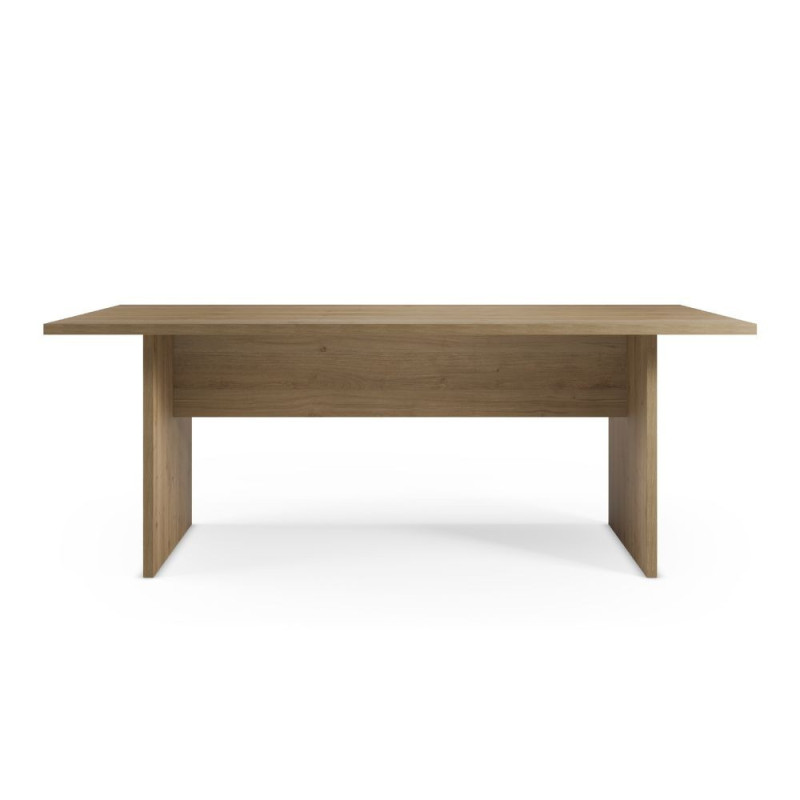 Tavolo rettangolare fisso Loana rovere Cadiz 200x100 cm design