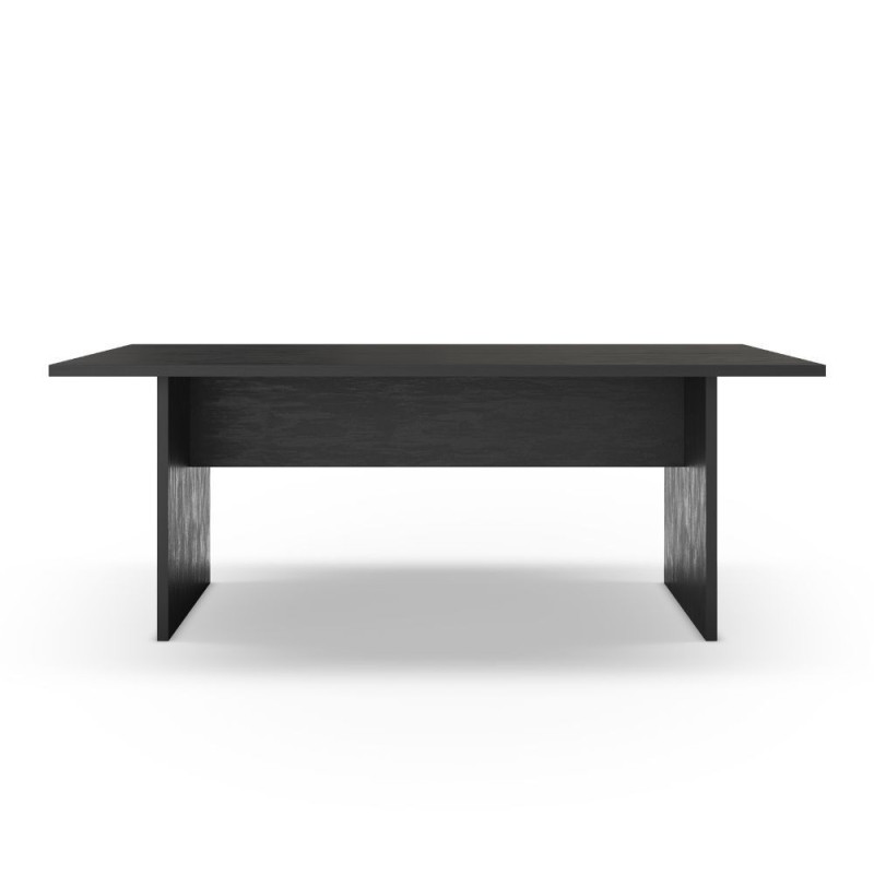 Tavolo rettangolare fisso Loana nero 200x100 cm design moderno