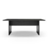 Tavolo rettangolare fisso Loana nero 200x100 cm design moderno