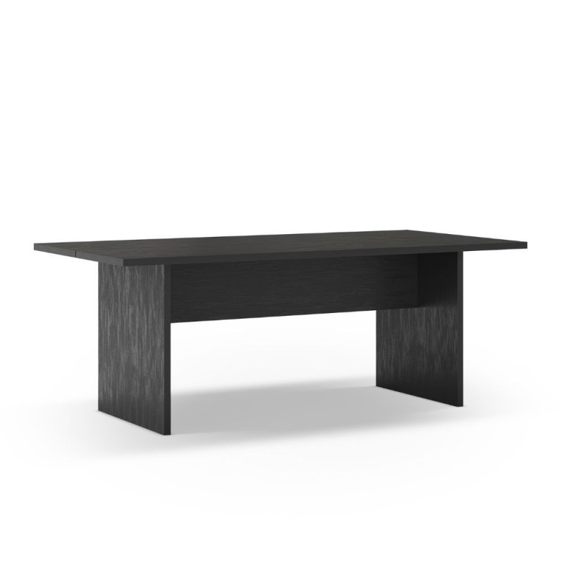 Tavolo rettangolare fisso Loana nero 200x100 cm design moderno