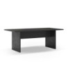 Tavolo rettangolare fisso Loana nero 200x100 cm design moderno