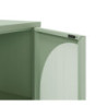 Credenza Tayra in metallo verde menta 160 cm 4 ante