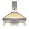Cappa camino Bertazzoni K90HERCra 90 cm inox e crema Classe A