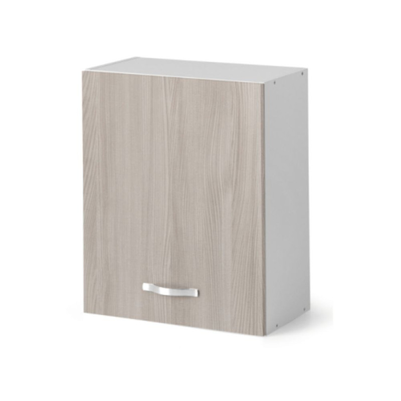 Pensile scolapiatti 60x32x72 cm bianco e olmo cucina moderna