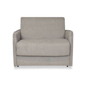 Zoom Poltrona letto Piri con rete elettrosaldata in tessuto Roma 10 tortora