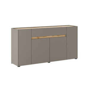 Zoom Madia Nordik 4 ante e 1 cassetto in colore congo e rovere wotan