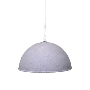 Zoom Lampadario metallo vintage bianco/grigio con attacco cmø26h19