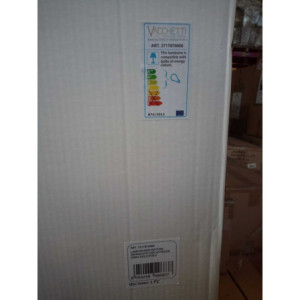 Zoom Lampadario rattan sbiancato con attaccocm62,5x53,5h40