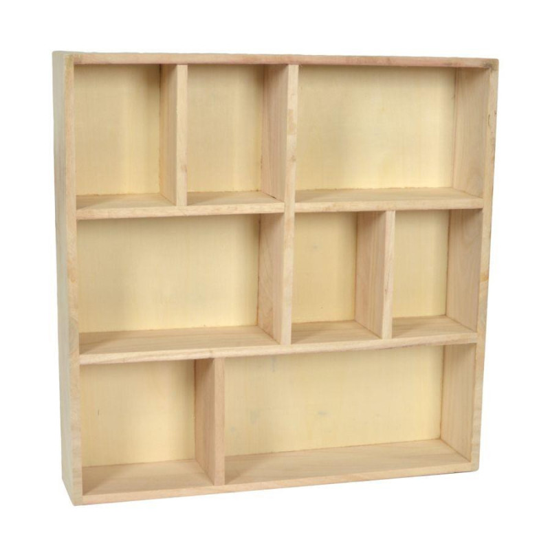 Bacheche quadrate in balsa - Organizzazione e stile naturale