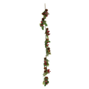 Zoom Festone plastica rosso cm 150