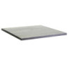 Top tavolo resina esterno grigio 80x80cm resistente e moderno