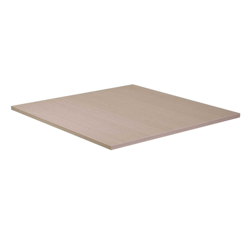 Top tavolo nobilitato rovere medusa 69x69cm resistente e moderno