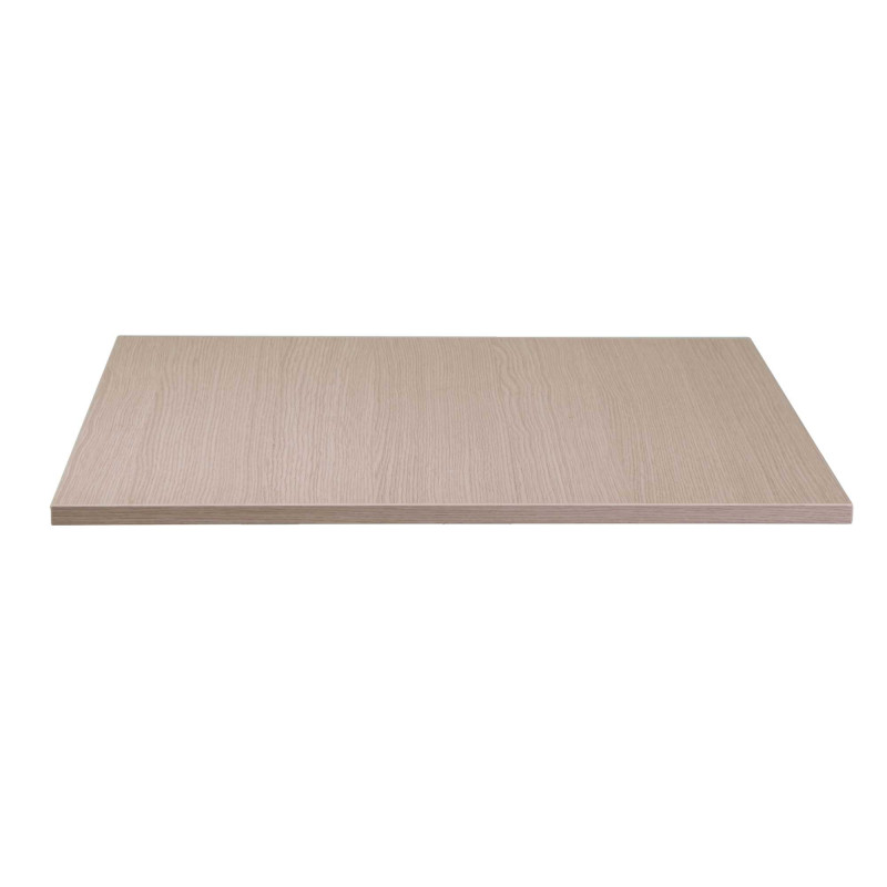 Top tavolo nobilitato rovere medusa 69x69cm resistente e moderno