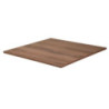 Top tavolo nobilitato rovere naturale quadro 69x69x1,8 cm resistente
