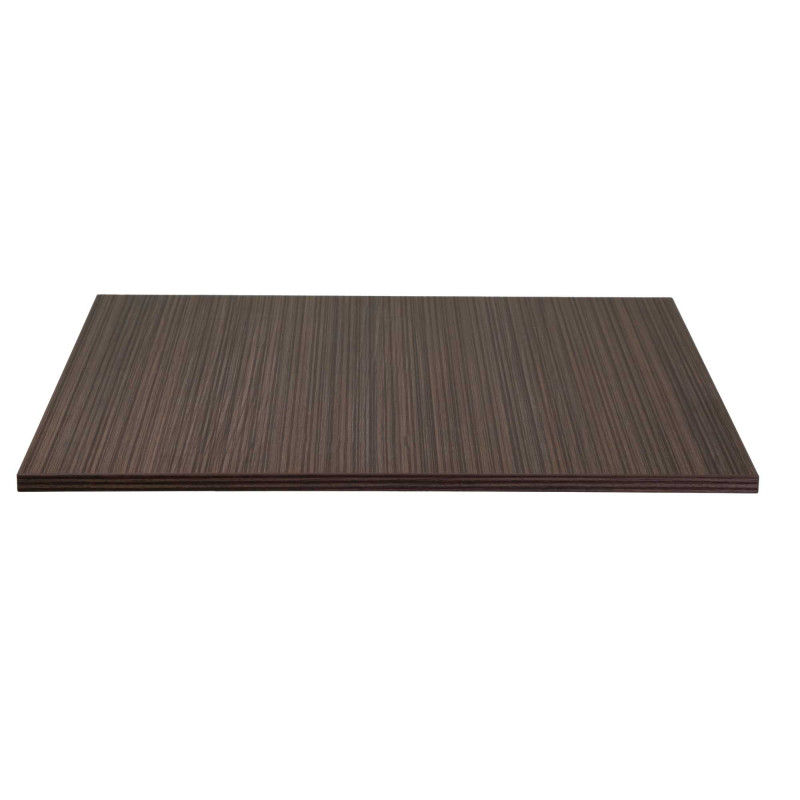 Top tavolo nobilitato noce moderno 69x69 cm resistente