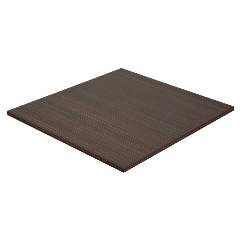 Top tavolo nobilitato noce moderno 69x69 cm resistente