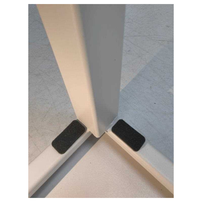 Tavolo metallo New Elma bianco 35x35x42 - Tavolino da giardino