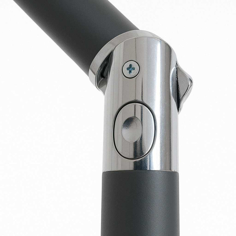 Ombrellone palo centrale Ø3 m sabbia alluminio Michigan giardino