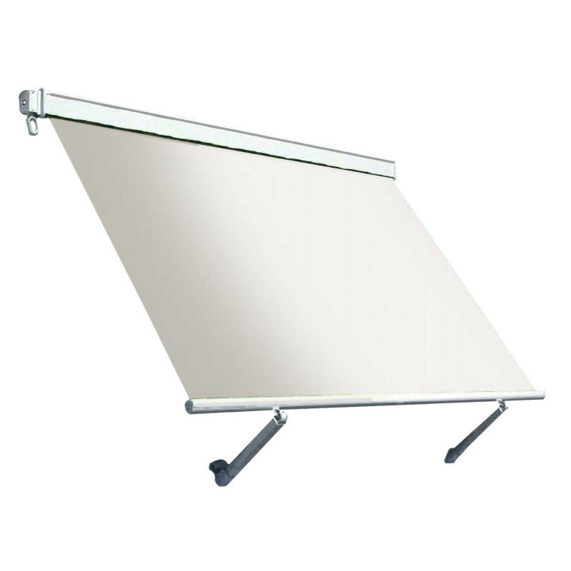 Tenda da sole alluminio Beverly manuale beige 150x250 cm