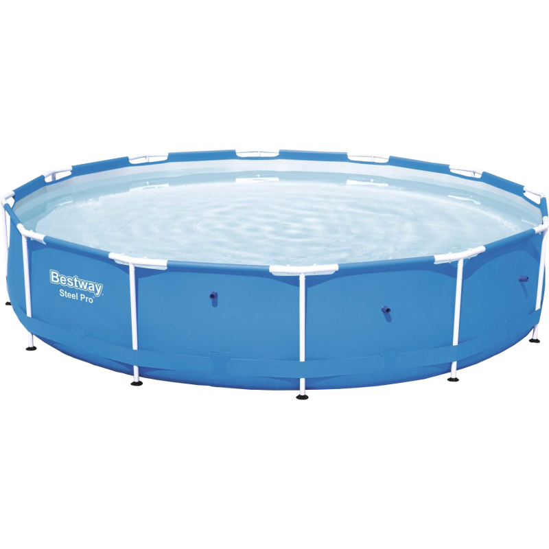 Piscina Steel Pro 366x76cm 6473lt rotonda resistente e capiente