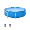 Piscina Steel Pro 305x76 cm con pompa filtro 4678 L robusta