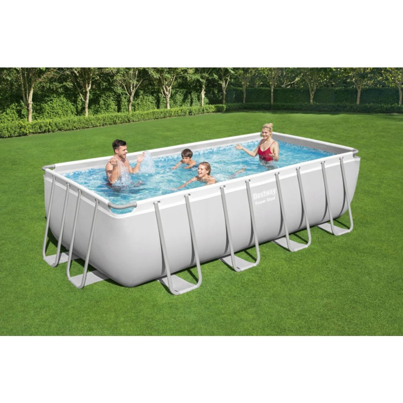Piscina Power Steel rettangolare 488x244x122 cm robusta