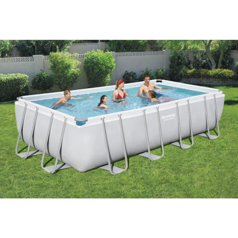 Piscina 549x274x122 cm con filtro a sabbia 14812 L robusta
