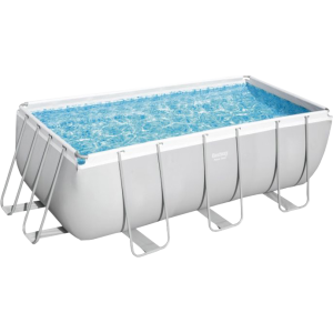 Piscina rettangolare 412x201x122 cm con filtro e scaletta