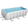 Piscina rettangolare 412x201x122 cm con filtro e scaletta