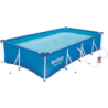 Piscina con telaio e pompa 400x211x81 cm resistente