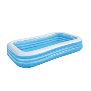 Piscina gonfiabile 305x183x56cm rettangolare famiglia resistente