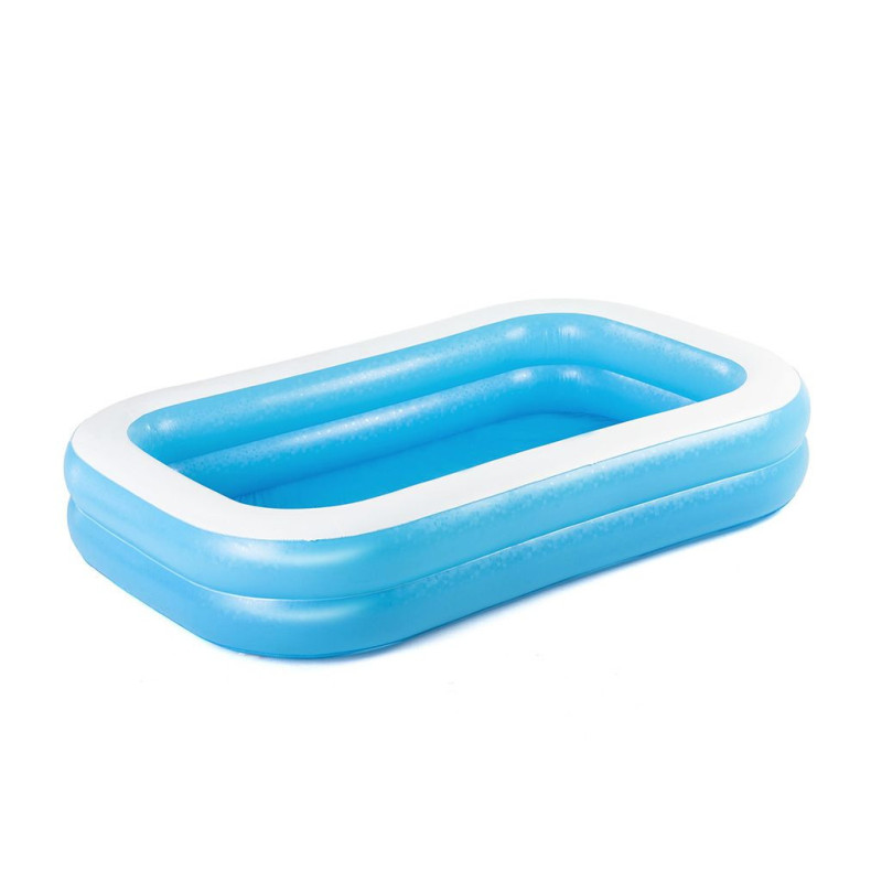 Piscina gonfiabile 262x175x51cm famiglia resistente e spaziosa