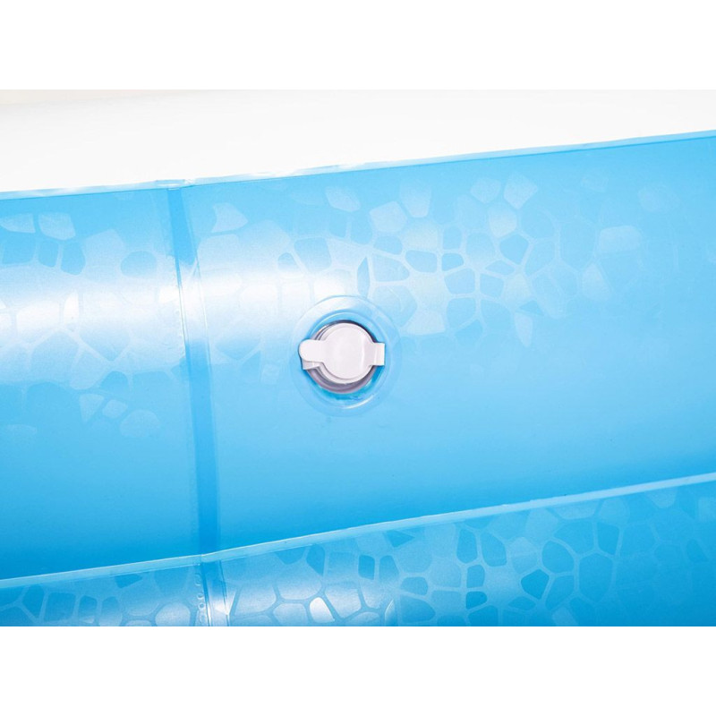 Piscina gonfiabile 262x175x51cm famiglia resistente e spaziosa