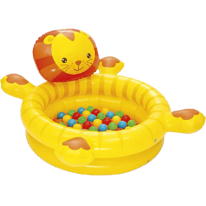 Piscina Leone Felice 111x98x61,5cm con 50 palline colorate