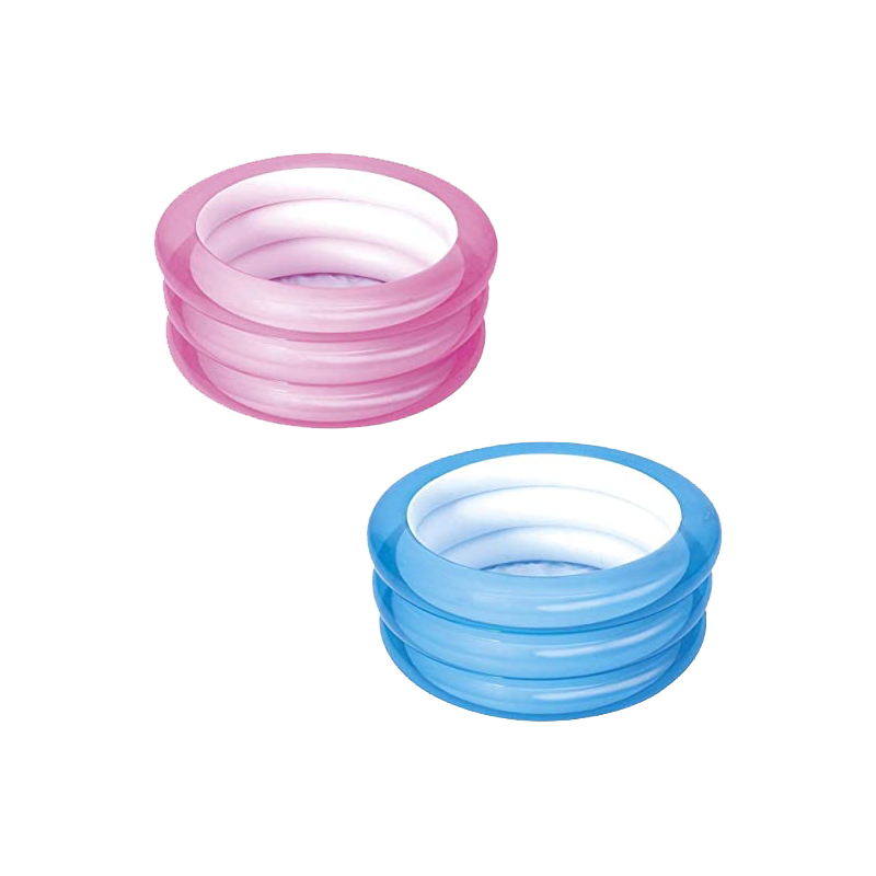Piscina a 3 anelli fondo gonfiabile 70x30 cm bambini