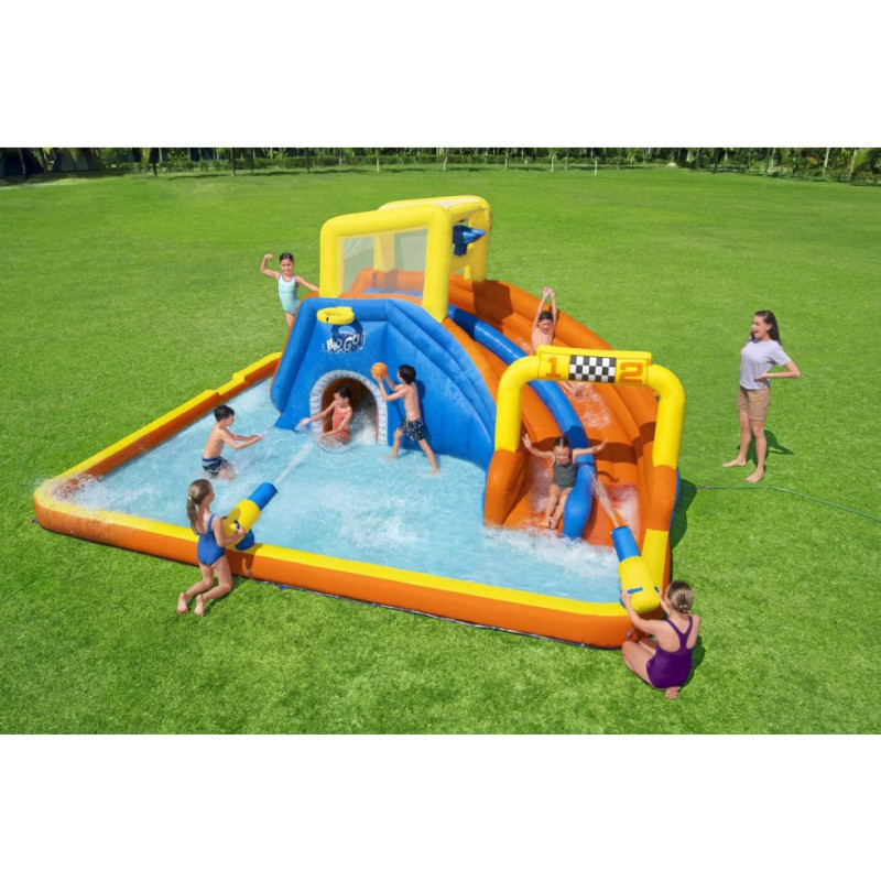 Mega Parco Acquatico H2OGO Super Water Park 551x502x265 cm
