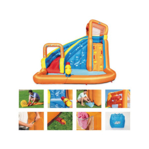 Zoom Parco Acquatico Con Scivolo Turbo Sph2ogo!,cm.365x320*270