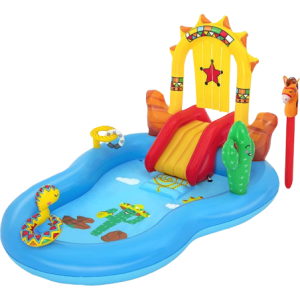 Play Center Bestway Selvaggio West 264x188x140cm gonfiabile bimbi