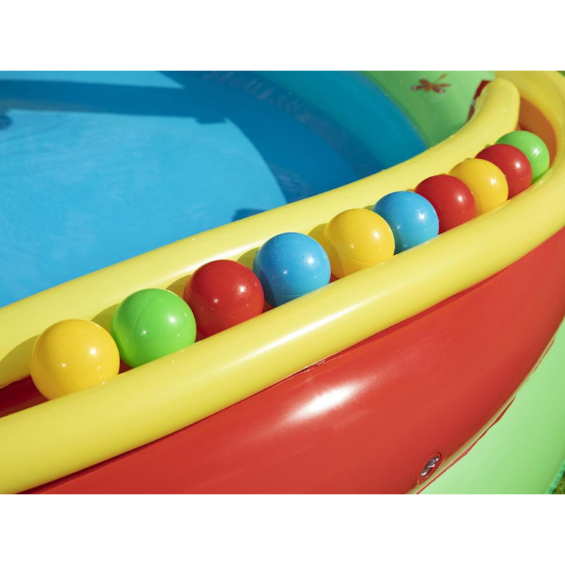Play Center Friendly Woods 295x199x130cm con scivolo e spruzzi