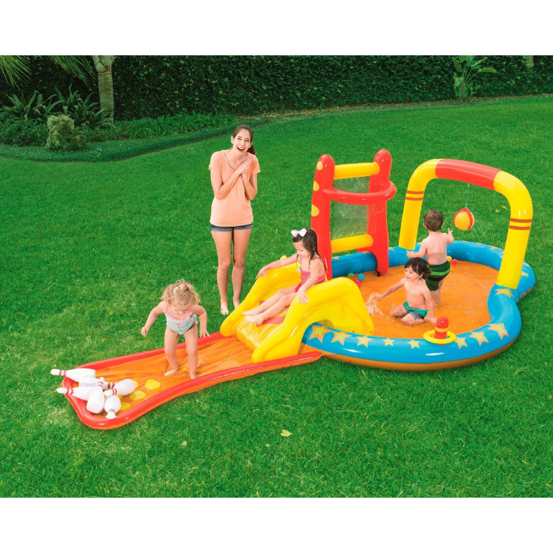 Play Center Piccolo Campione 435x213x117cm con scivolo gonfiabile