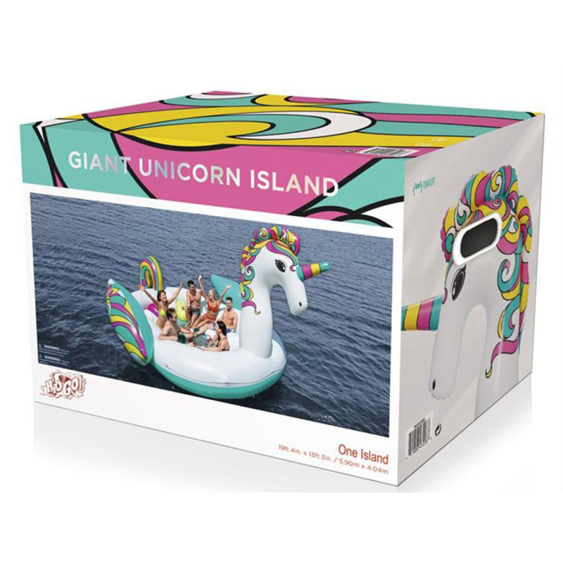 Unicorno Gigante Gonfiabile per piscina 469x367x277 cm