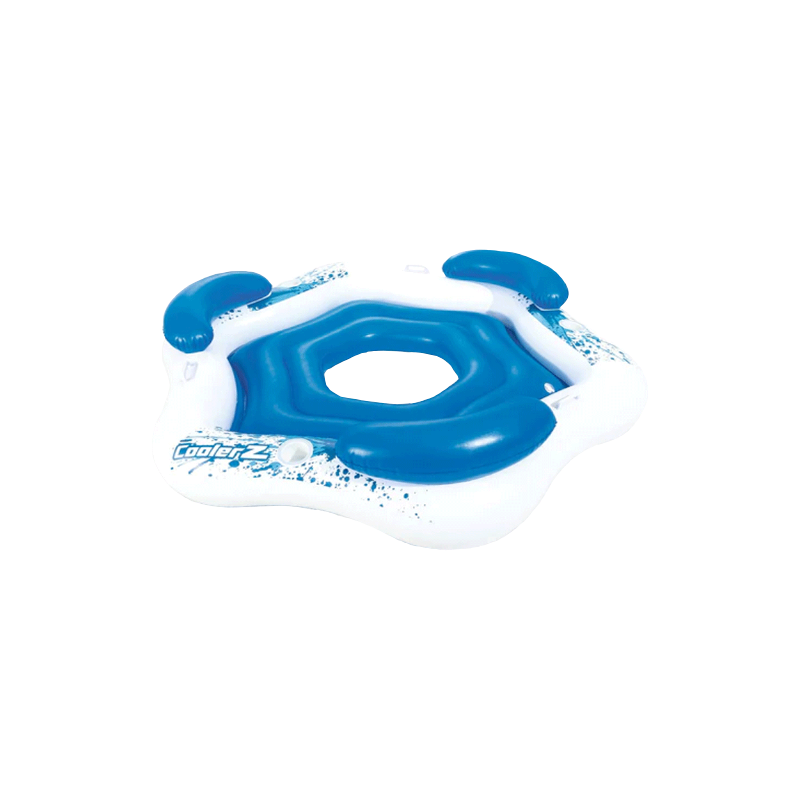 Isola galleggiante 191x178cm per 3 persone relax in piscina