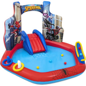 Play Center Marvel Spider-Man per bambini con palline e anelli
