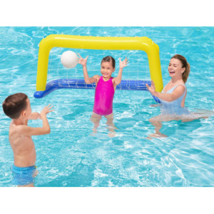 Zoom Porta Galleggiante Water Polo Cm. 142x76 Con Palla