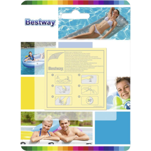 Kit 10 toppe riparazioni pesanti per piscina e gonfiabili