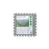 Tappetino base grigio 50x50cm protezione piscina copre 2,25 mq