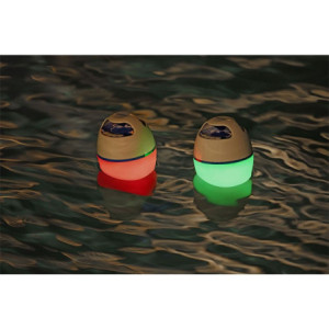 Zoom Cassa Acustica Galleggiante Luci Led 4 Colori E Bluetooth