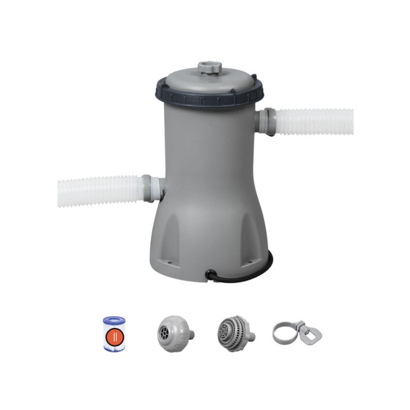Pompa filtro 3028 lt/h cartuccia II 45W per piscina pulita